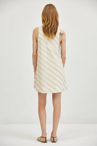 Sandbar Stripe Mini Dress
