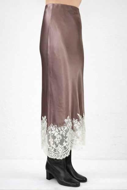 The Moonlit Lace Skirt