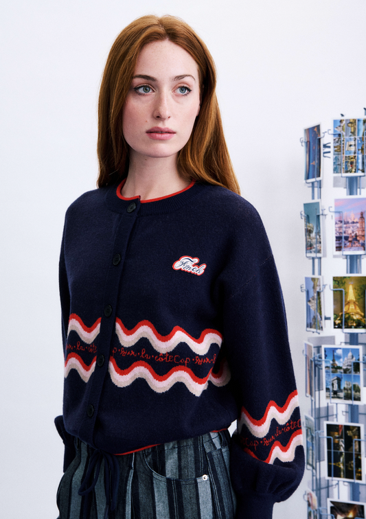 Harbor Wave Cardigan