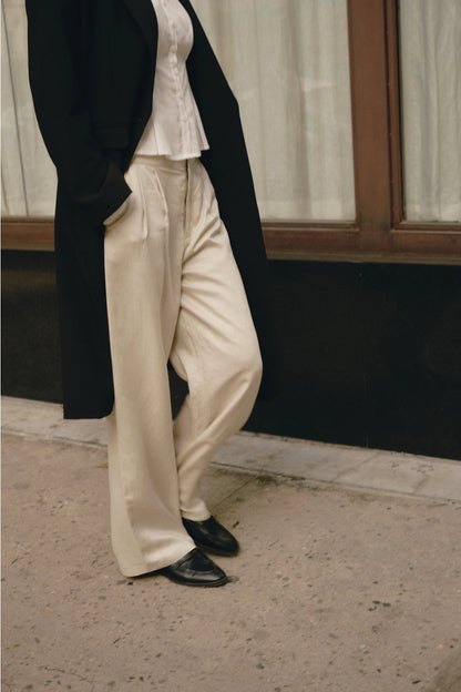 The Camille Pleated Trouser