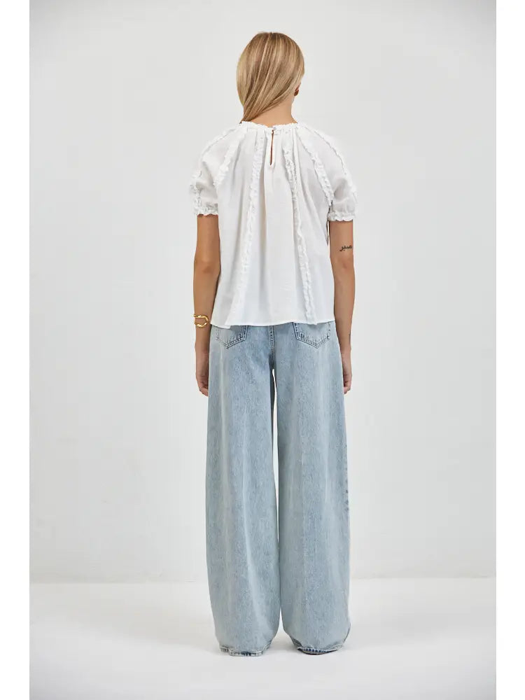The Juliette Ruffle Blouse