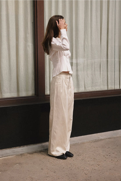 The Camille Pleated Trouser