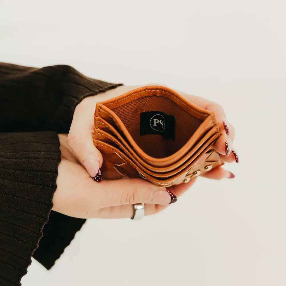 Sienna Woven Card Holder