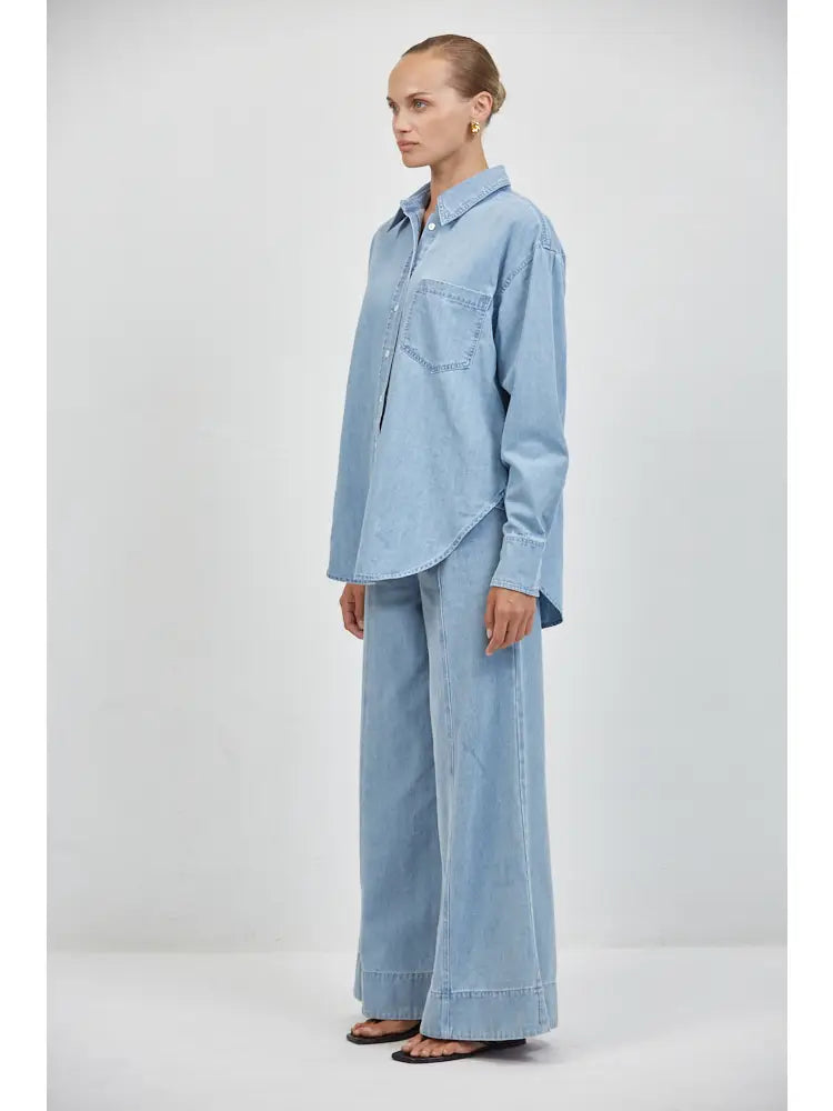 Blue Horizon Denim Shirt
