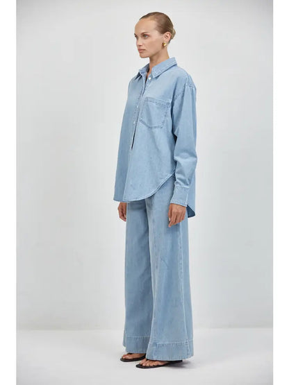 Blue Horizon Denim Shirt