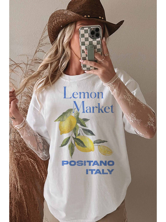 Lemon Market Tee