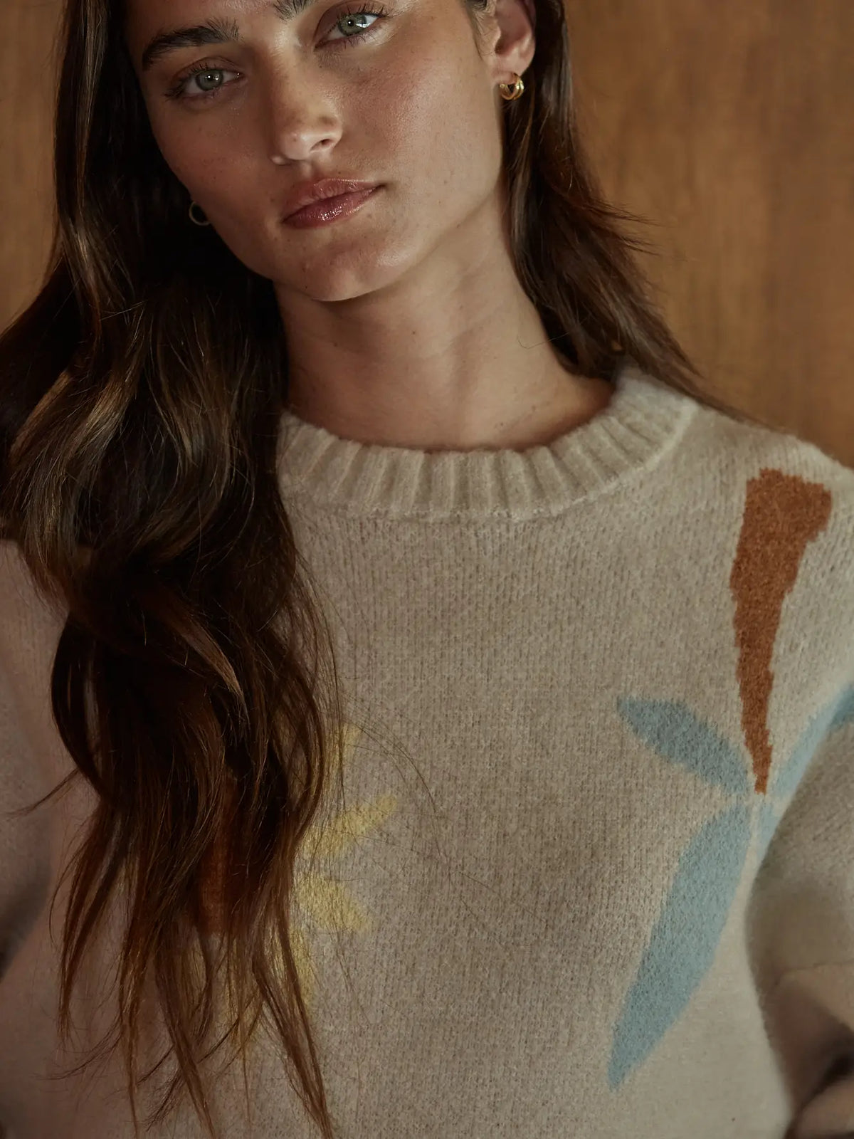 The Marlowe Abstract Knit Sweater