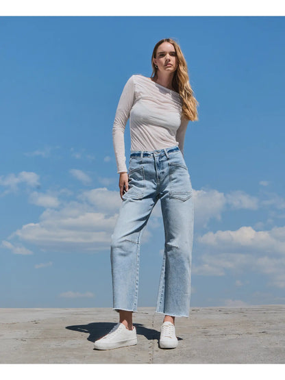 The Sienna Utility Super High Rise Jeans