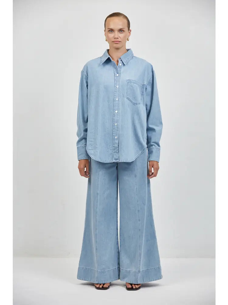 Blue Horizon Denim Shirt