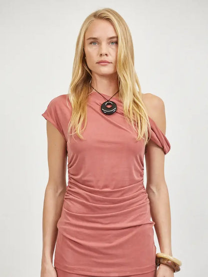 The Rosewood Drape Top
