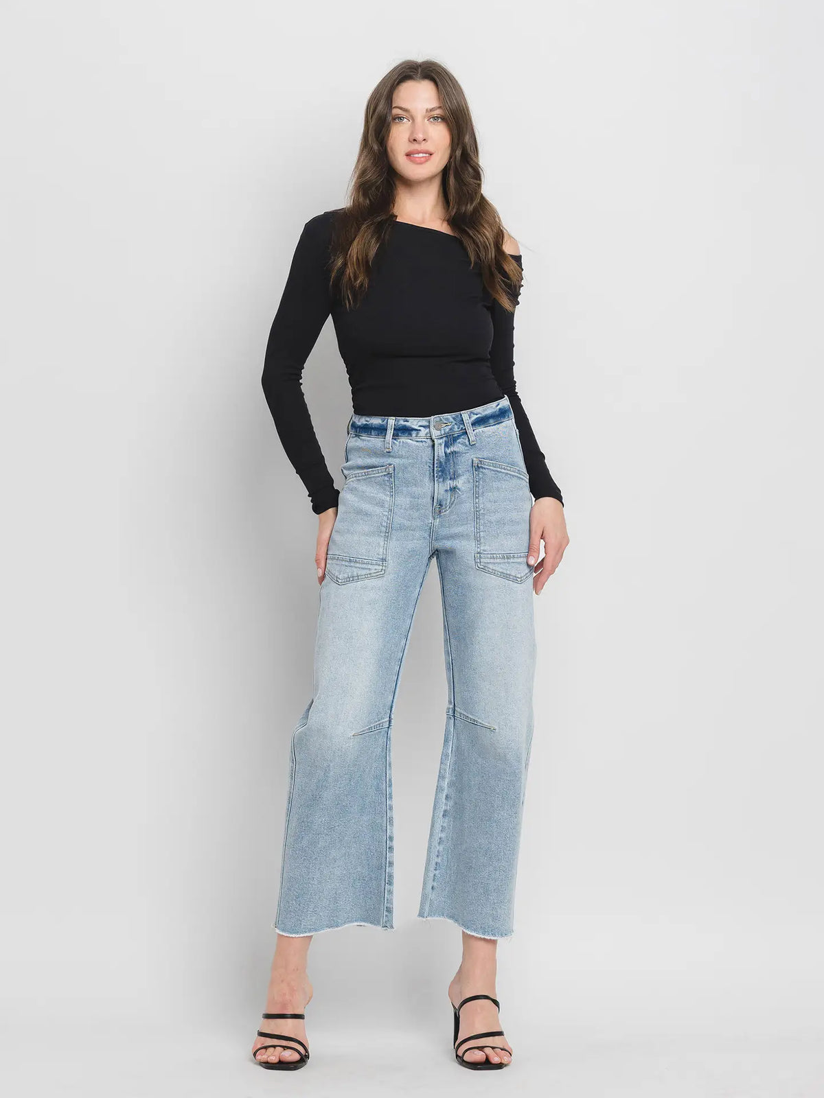 The Sienna Utility Super High Rise Jeans