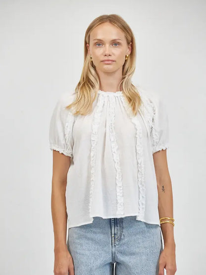 The Juliette Ruffle Blouse