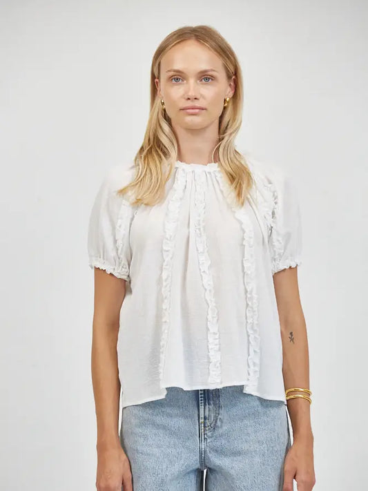 The Juliette Ruffle Blouse