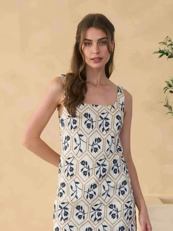 Olive Grove Mini Dress
