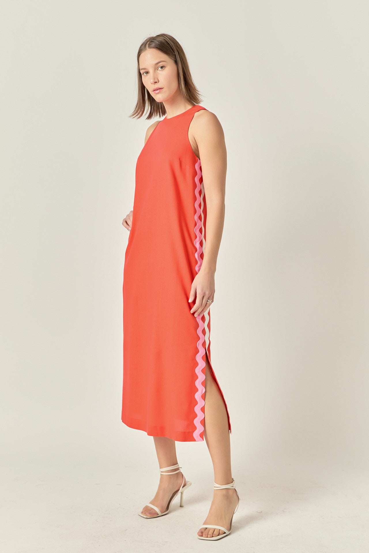 Palermo Ric Rac Midi Dress